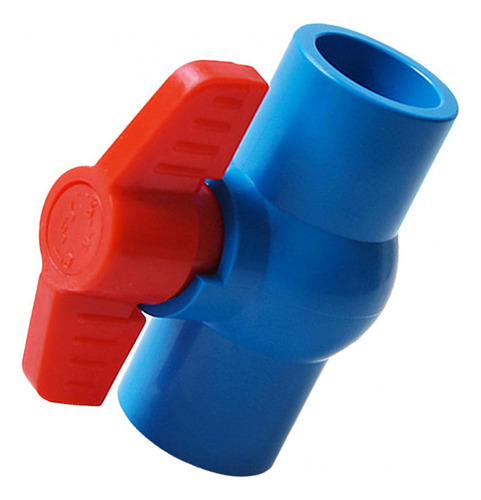 . Válvula De Bola De Pvc Para Tratamiento De Agua, Azul 25mm
