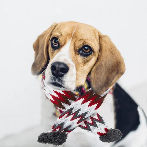 . 2 Bufanda De Navidad Para Perros Y Gatos, Bufanda De Punto