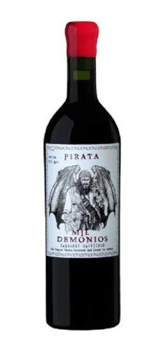 Vino Mil Demonios Pirata 100 % Cabernet Sauvignon Sin Reglas