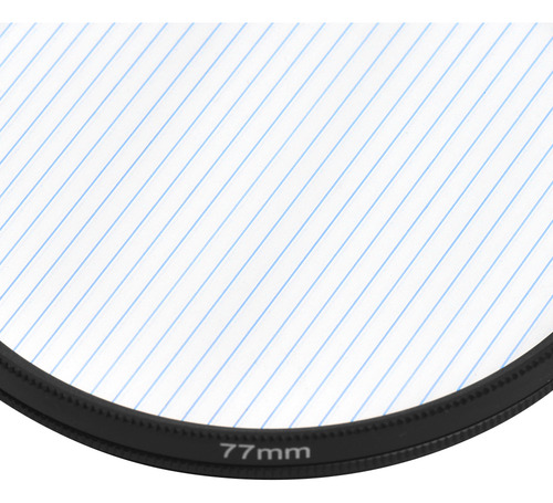 Filtro De Lente Blue Streak De 77 Mm, Efectos Especiales Ana