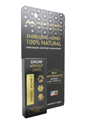 Miel Mágica Energizante Magic Honey Blister 3 Sobres