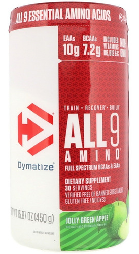 All 9 Amino 450g - kg a $222
