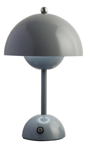 Modern Mushroom Bud Lámpara De Mesa Decoración Led Metal