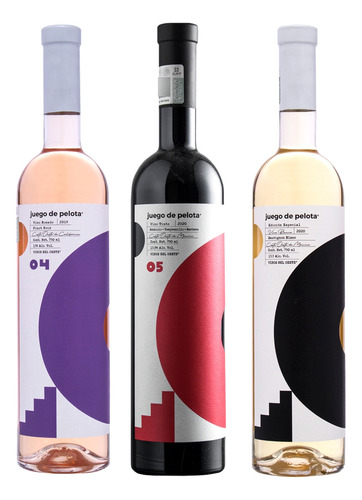 Rosado Pinot Noir + Tinto Nebbiolo, Tempranillo, Barbera + B