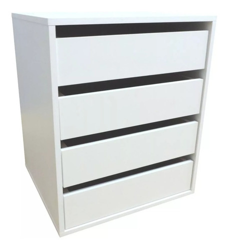 Imagen 1 de 5 de Cajonera Interior Placard 4 Cajones Dlf Correderas Metalicas