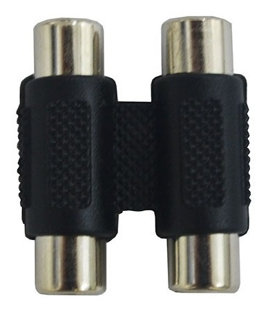Ficha Adaptador 2 Rca Hembra 2 Rca Hembra Audio Video