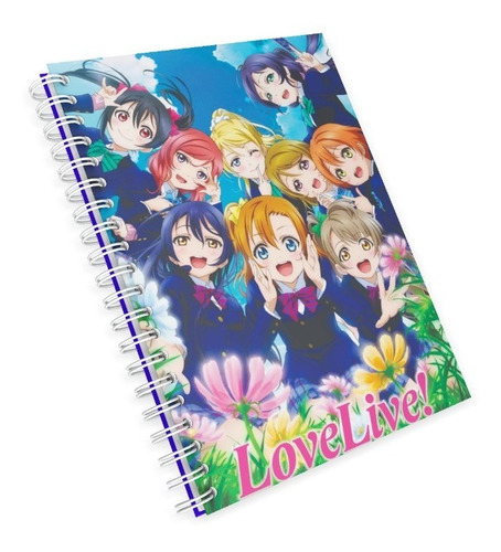 Love Live Anime Libreta De Dibujo Pasta Dura