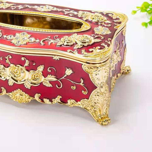 3x Caja De Pañuelos Ornamentada Moderna Caja De Papel De 