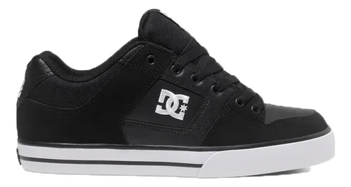 comprar Zapatillas Dc Lifestyle Niño Pure (blw) Negro-blanco Blw