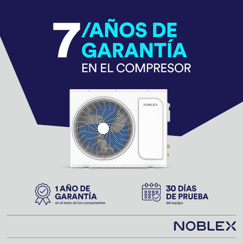 Aire Acondicionado Noblex Minisplit Inverter Nxin50c21amx Frio 18000 Btu 230v