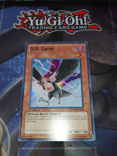 D.d. Crow Súper Rare Yu-gi-oh! Original Konami