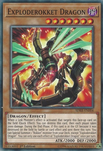 Exploderokket Dragon (sdrr-sp004) Yu-gi-oh!