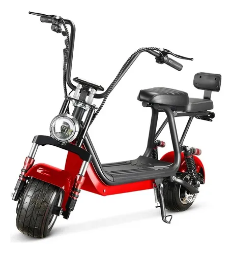 Bicimoto Electrica Con Motor Bateria Recargable 2 Pasajeros