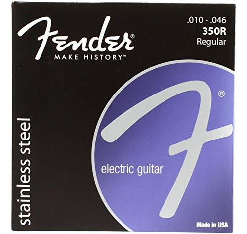 Fender 1 Cuerda Roundwound Para Acero Niquelado Inoxidable
