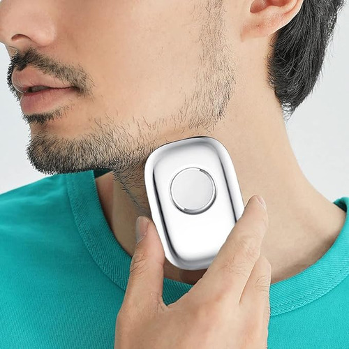 Mini Afeitadora Usb Recargable Compacta Recortadora De Barba