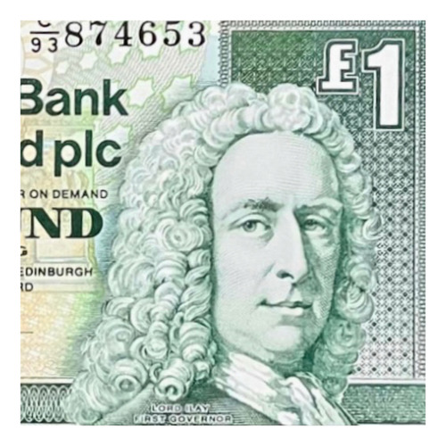 Escocia - 1 Pound - Año 2001 - P #357 - Europa