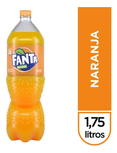 Fanta Naranja Original X 1.75 L Pack X 8 Unidades