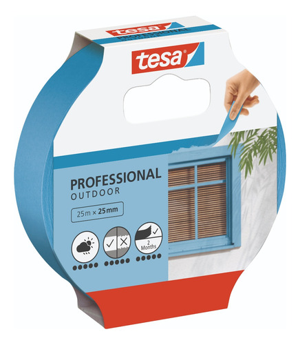 Masking Tape Exterior Tesa 25m X 25mm