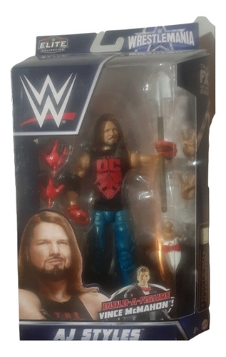 Aj Styles Wrestlemania Leotoys