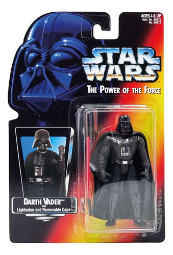 Kenner - Star Wars - Potf - Red Card - Darth Vader - Raro