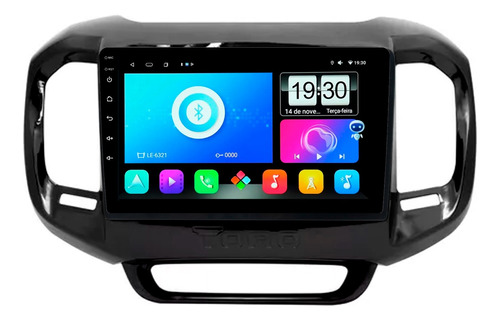 Multimidia Fiat Toro 9p Android Octacore 6gb Carplay 4g