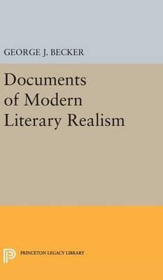 Libro Documents Of Modern Literary Realism - George Josep...