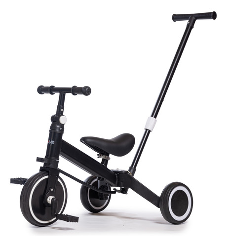 Camicleta Triciclo 2 En 1 Con Manija Barral Guiardor Love 71 Negro