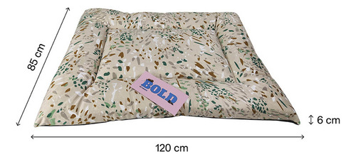 Cama Para Perros Bold Dog Matt Glow Green Speckles Large