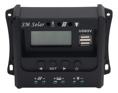 Controlador De Panel Solar De Carga Pwm De 3 Etapas