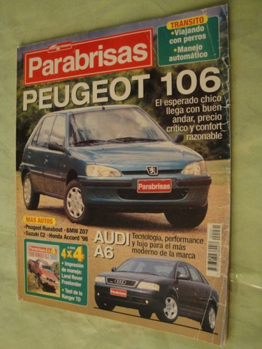 Parabrisas 231 Peugeot 106 Honda Accord Smart Audi A6 Ranger