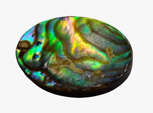 Abalone Pedra Orgânica 4,5ct (0,9g) Lapidação Oval Cd 6010 L