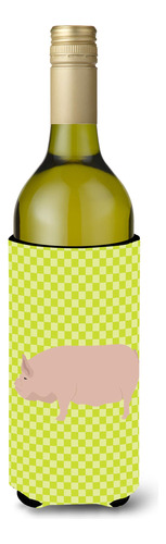 Botella Vino Verde Cerdo Gal Multicolor