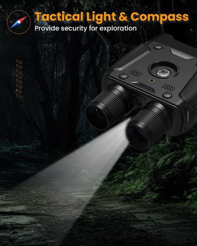 Gafas De Visión Nocturna Con Batería Recargable 5000 Mah