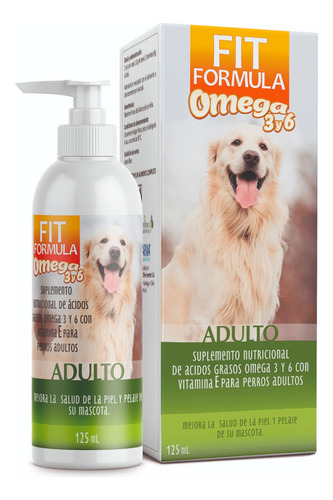 Suplemento Acidos Grasos Y Vitamina E Perros Adulto 125ml