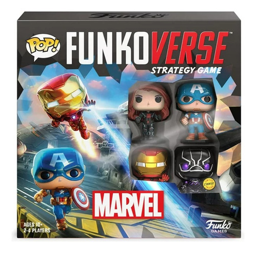 Funkoverse: Juego De Estrategia -marvel-los Vengadores Chase