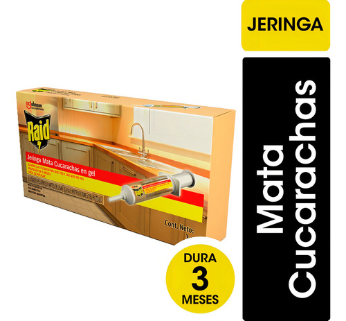 Raid Max Mata Cucarachas Jeringa
