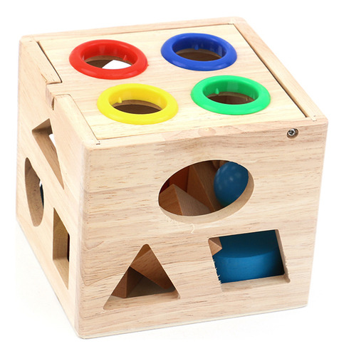Caja Forma Grande De Encaje De Madera