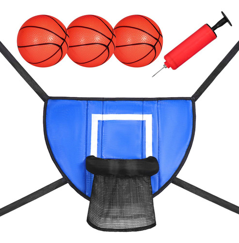 A Mini Aro De Baloncesto For Trampolín Con Marco