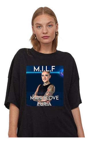 Remera Furia Juliana Scaglione Meme Milf Gran Hermano Unisex