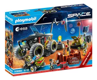 Playmobil - Expedição Marte Com Veículo - Space 70888