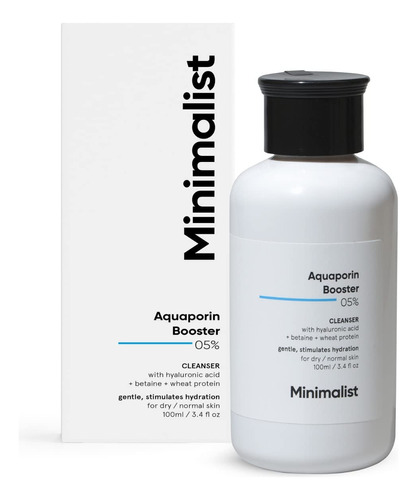 Minimalist Limpiador Facial Potenciador De Acuaporina Al 5% 