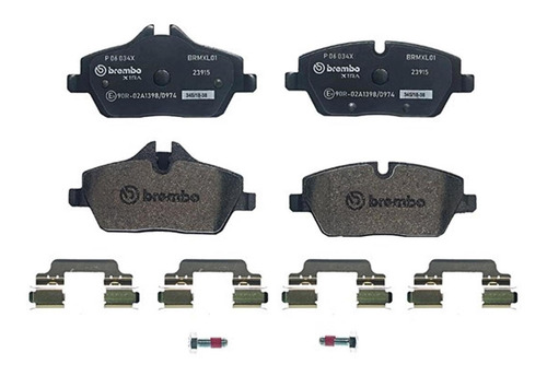 Balatas Brembo (d) Xtra Mini Cooper F56 F57 14-19 Exc. Jcw