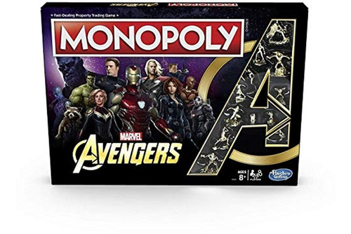 Hasbro Gaming Monopoly Vengadores