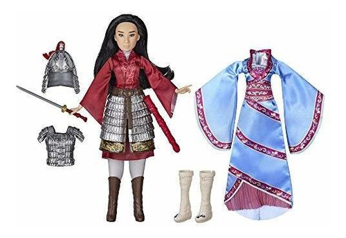 Disney Mulan Two Reflections Set, Muñeca De Moda Con 2 Atue