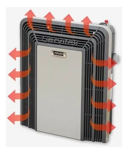 Calefactor eskabe tb titanio 2000 kcal termostato new arrivals