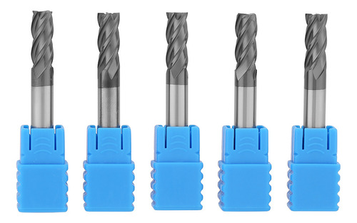 Fresadora Cnc End Mill De Carburo De Tungsteno De 4 Ranuras,
