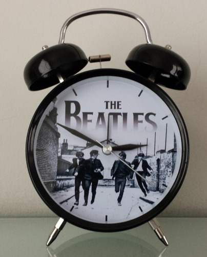 Reloj Despertador Estilo Vintage The Beatles - D Mesa Alarma