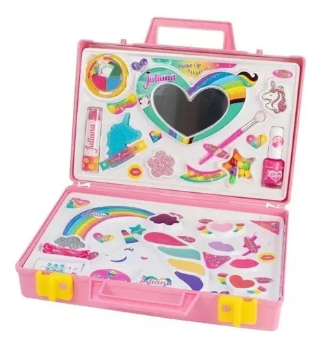 Valija Juliana Make Up Unicorn Maquillaje Unicornio