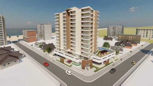 Imagem 1 de 22 de Apartamento, 1 Dorms Com 55.59 M² - Caiçara - Praia Grande - Ref.: Cg107 - Cg107