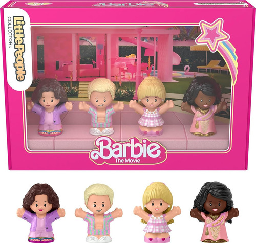 Little People Collector Barbie La Pelicula Set 4 Figuras